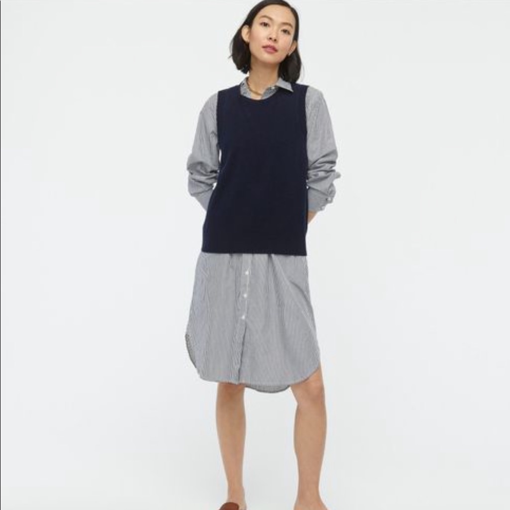 Jcrew Navy Shell